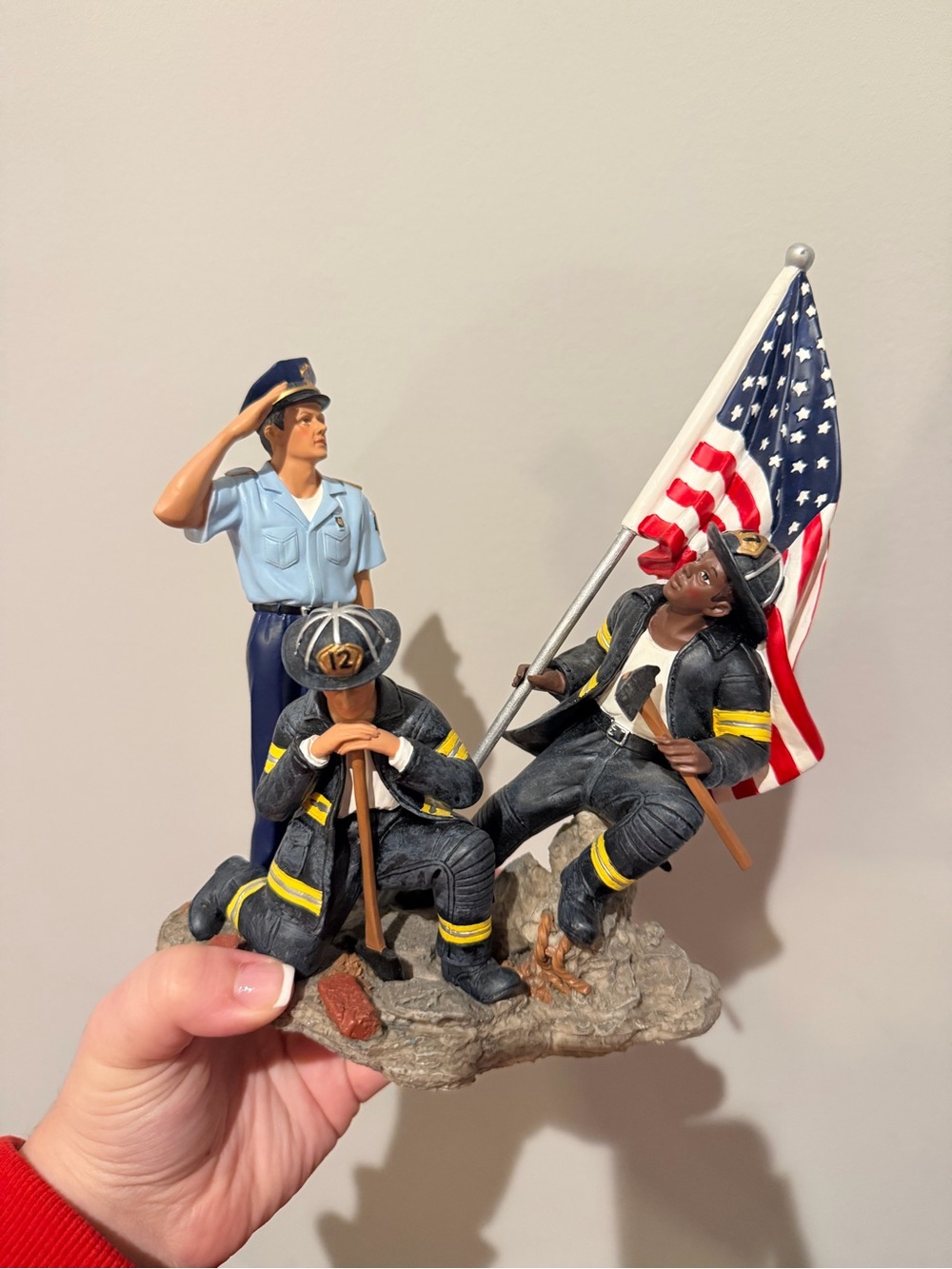 Hero's Salute Home Interiors ~ POCKETFUL OF HOPE - Policemen & Firemen - Figure